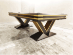 GILDED POOL BILLIARD SLATE TABLE - Image 3