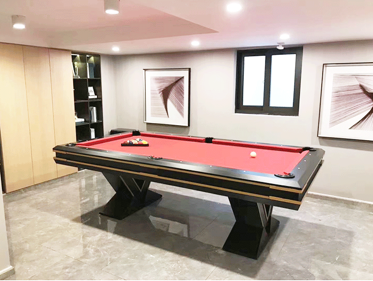 详情图_8 GILDED POOL BILLIARD SLATE TABLE - Image 1